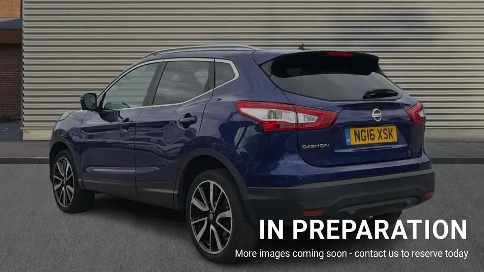 Used Nissan Qashqai Tekna 110 HP (80 kW) 2016 Blue SUV