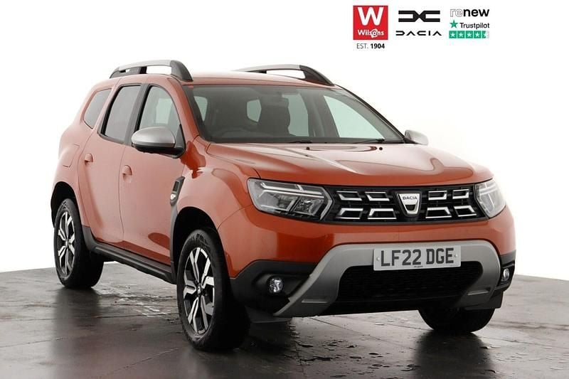 Orange Used 2022 Dacia Duster Prestige SUV | £12,095 (Fair price) - Image 1/3