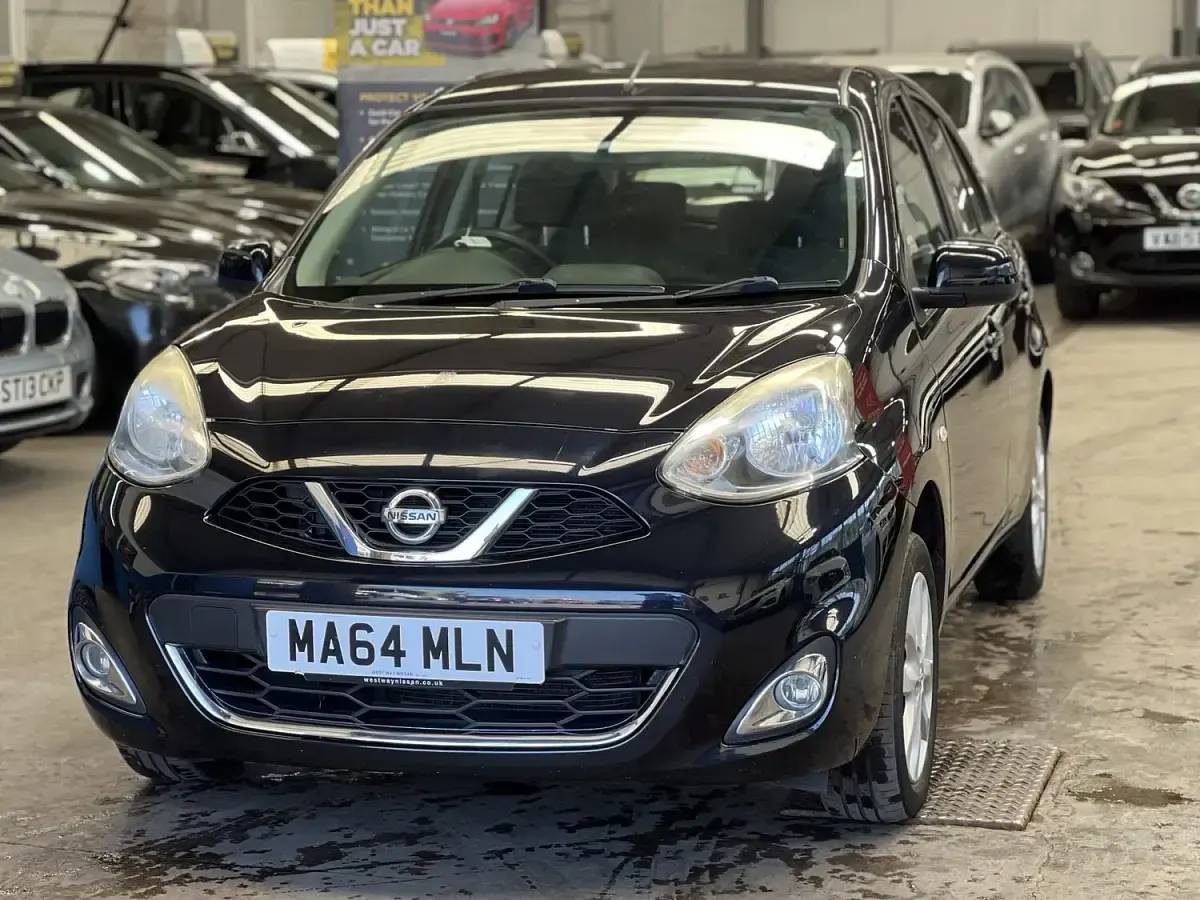Used Nissan Micra Acenta 80 HP (58 kW) 2014 Black Hatchback