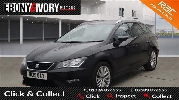 Black Used 2019 Seat Leon ST SE Dynamic Estate | £10,990 (Fair price) - Image 1/1