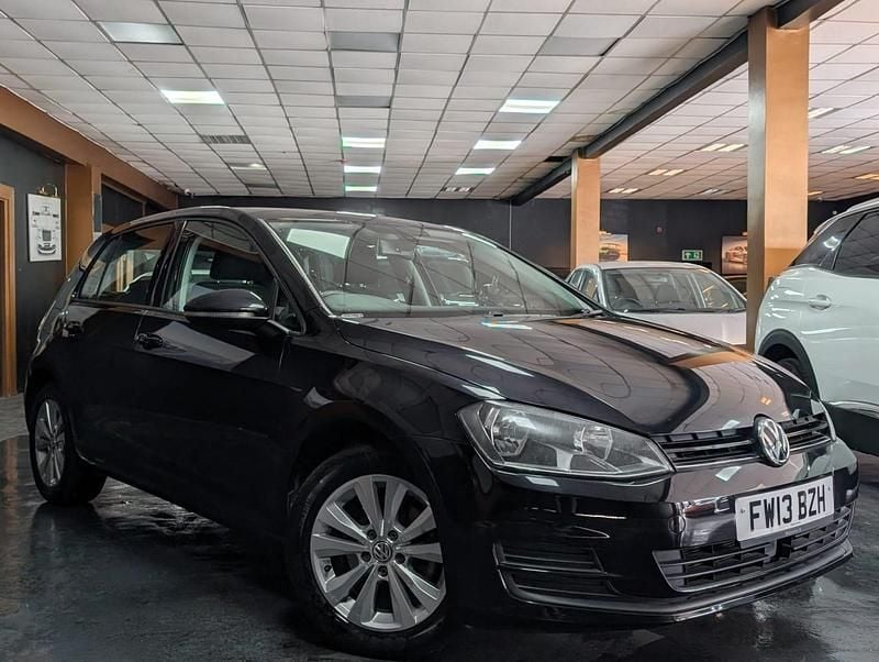 Black Used 2013 VW Golf VII SE Hatchback | £7,990 (Good price) - Image 1/4