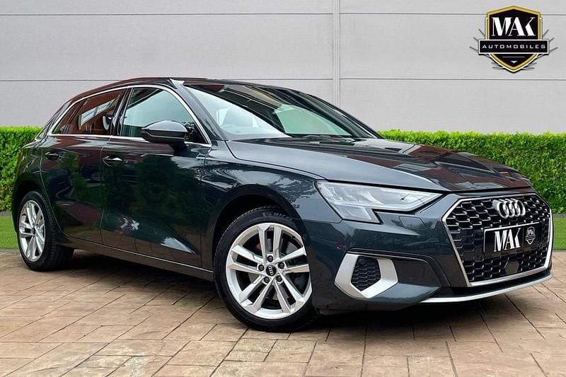 Grey Used 2021 Audi A3 Sport Hatchback | £11,290 (Good price) - Image 1/4