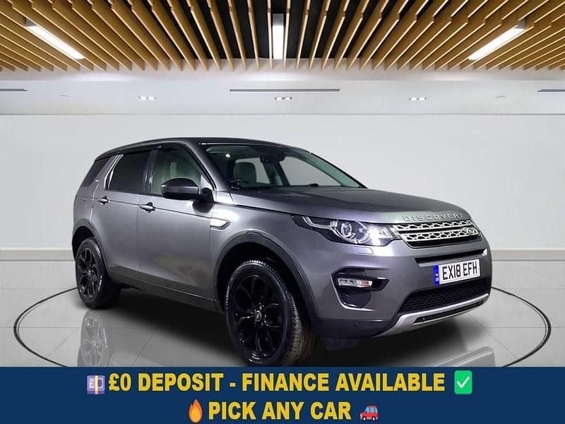 Grey Used 2018 Land Rover Discovery Sport HSE SUV | £13,699 (Good price) - Image 1/4