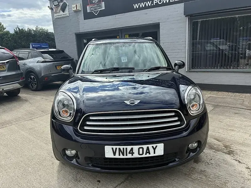 Used Mini Cooper D 112 HP (82 kW) 2014 Blue Hatchback