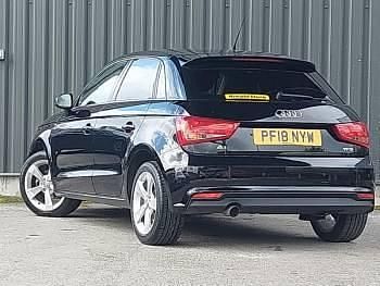 Used Audi A1 Sport 95 HP (69 kW) 2018 Black Hatchback