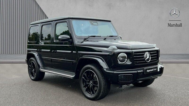 Obsidian black metallic Used 2024 Mercedes G500 AMG Line Premium Plus SUV | £144,991 - Image 1/4