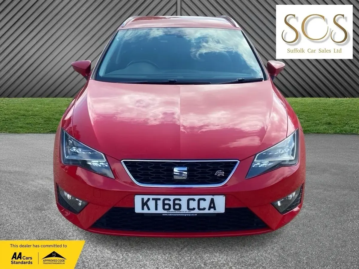 Used Seat Leon FR 2017 Red Estate