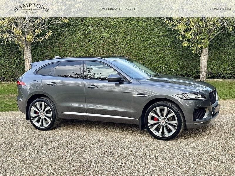 Grey Used 2018 Jaguar F-Pace S SUV | £20,995 (Good price) - Image 1/4