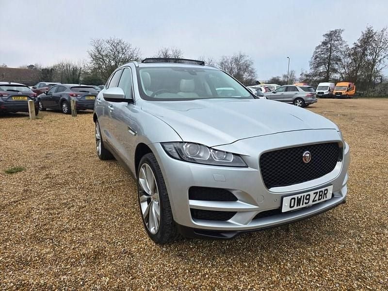 Used Jaguar F-Pace Portfolio 240 HP (176 kW) 2019 Silver SUV