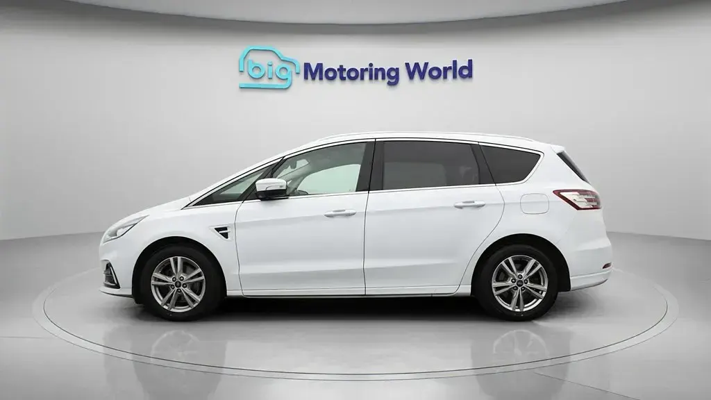 Begagnad Ford S-MAX Titanium 150 HK (110 kW) 2021 Vit Minibuss