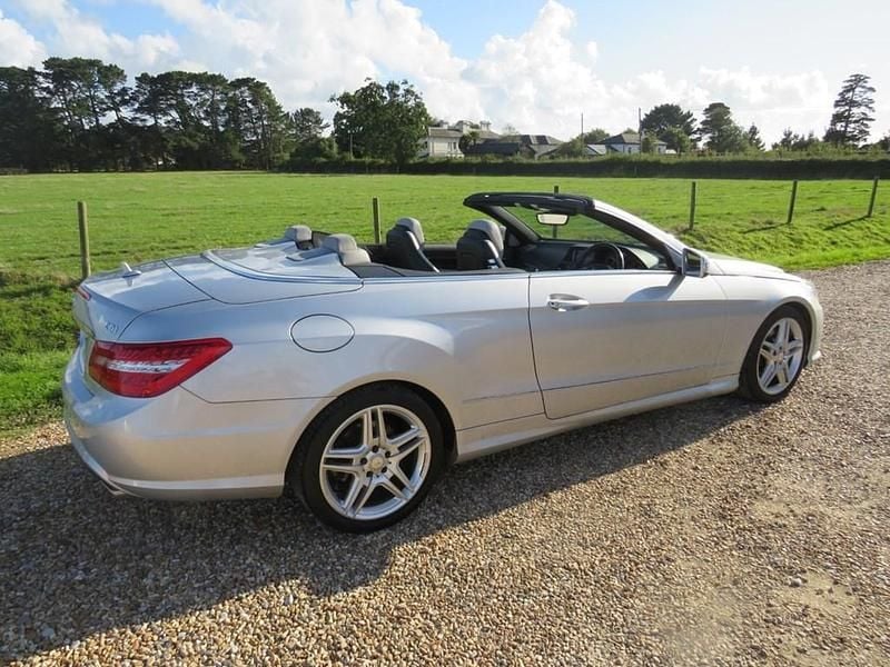 Used Mercedes E350 265 HP (194 kW) 2013 Silver Cabriolet