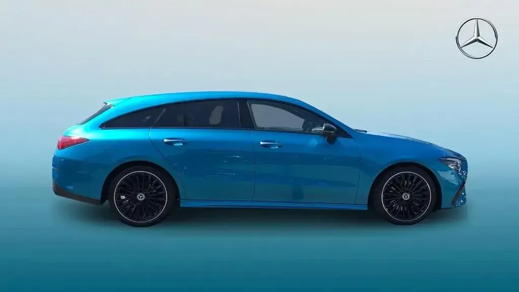 Used Mercedes CLA220 AMG Line Premium Plus 2025 Blue Estate