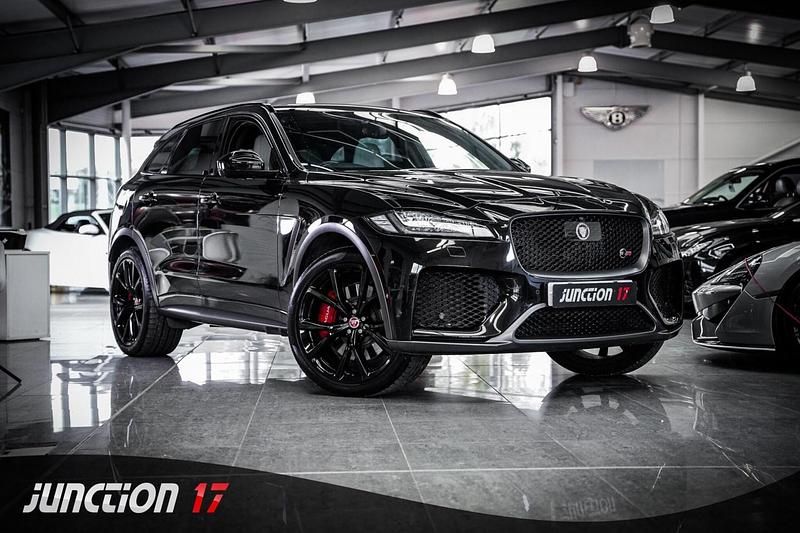Used Jaguar F-Pace Supercharged 550 HP (404 kW) 2020 Black SUV