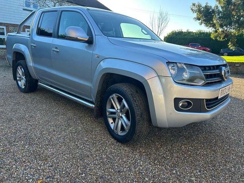Silver Used 2013 VW Amarok Highline Pickup | £6,495 (Expensive) - Image 1/4