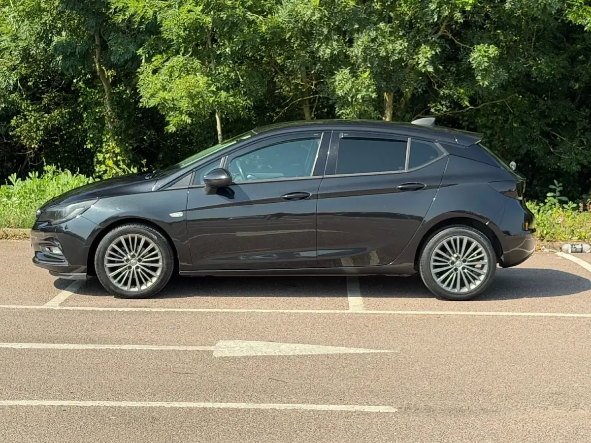 Used Vauxhall Astra Elite 150 HP (110 kW) 2016 Black Hatchback