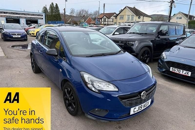 Used Vauxhall Corsa 75 HP (55 kW) 2019 Blue Hatchback