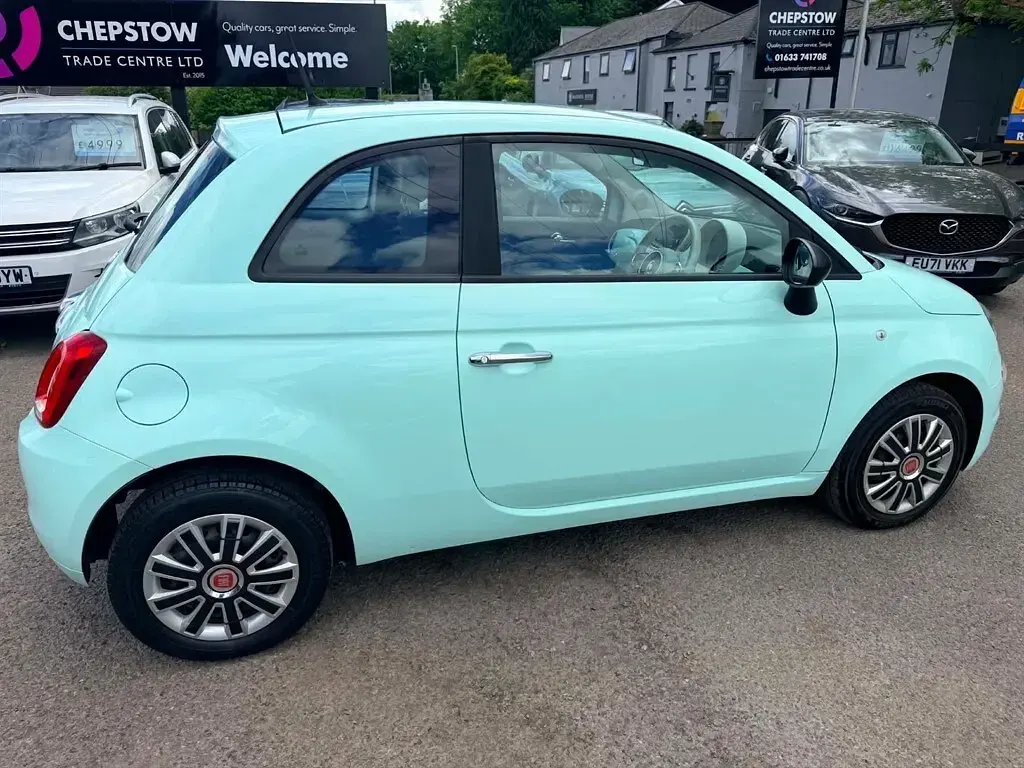Used Fiat 500 Pop 69 HP (50 kW) 2017 Green Hatchback