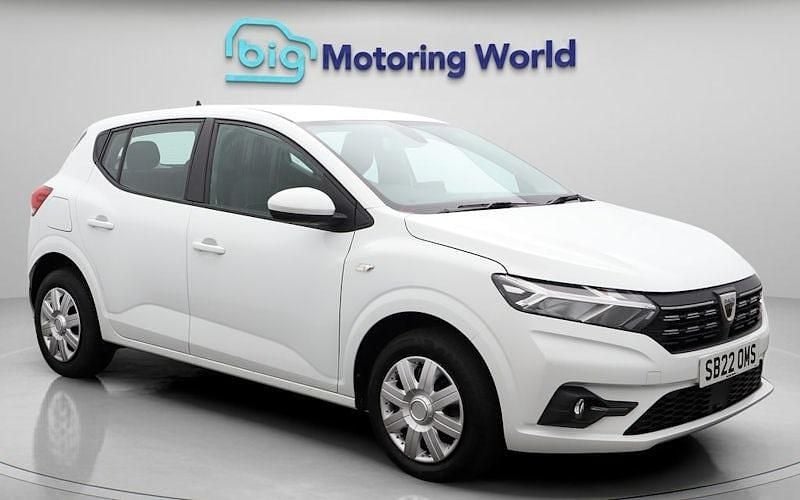 White Used 2022 Dacia Sandero Comfort Hatchback | £9,000 (Super price) - Image 1/4