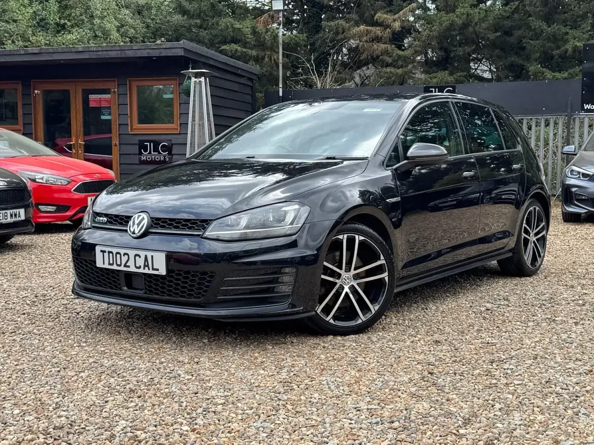 Used VW Golf VII GTD 2016 Black Hatchback