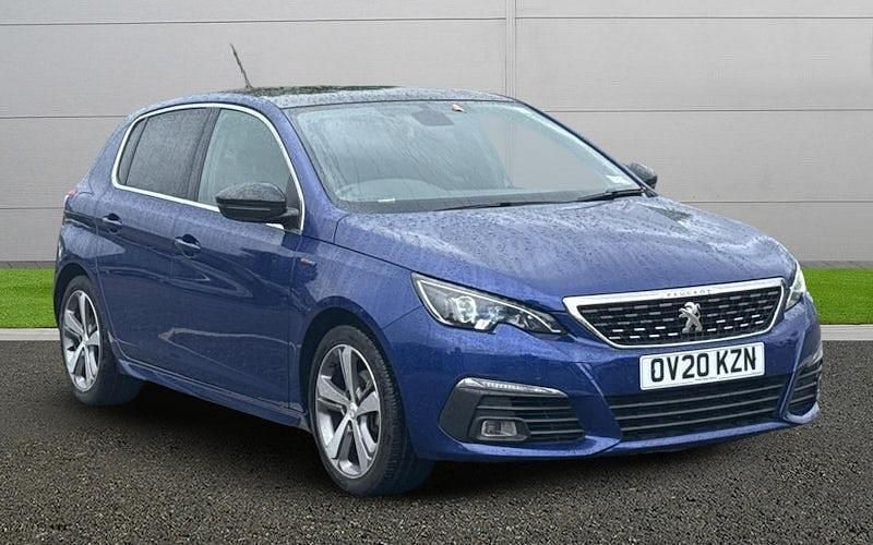 Blue Used 2020 Peugeot 308 GT-line Hatchback | £11,495 (A bit pricey) - Image 1/4
