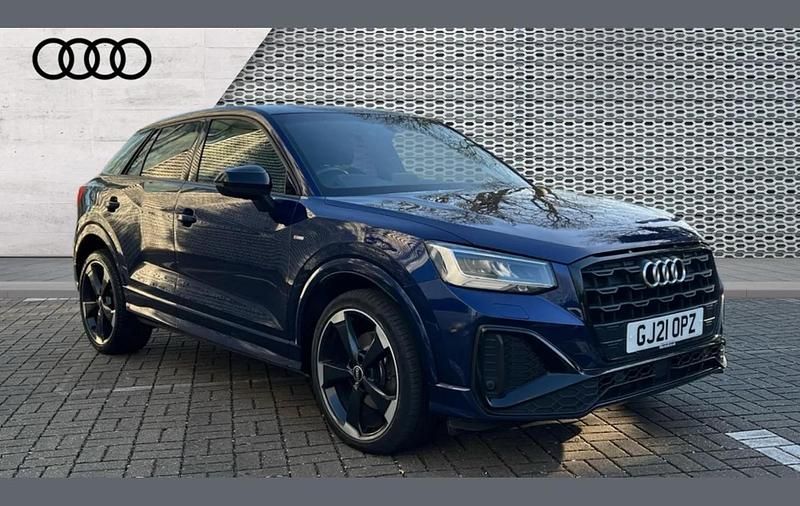 Used Audi Q2 Black Edition 147 HP (108 kW) 2021 Blue SUV
