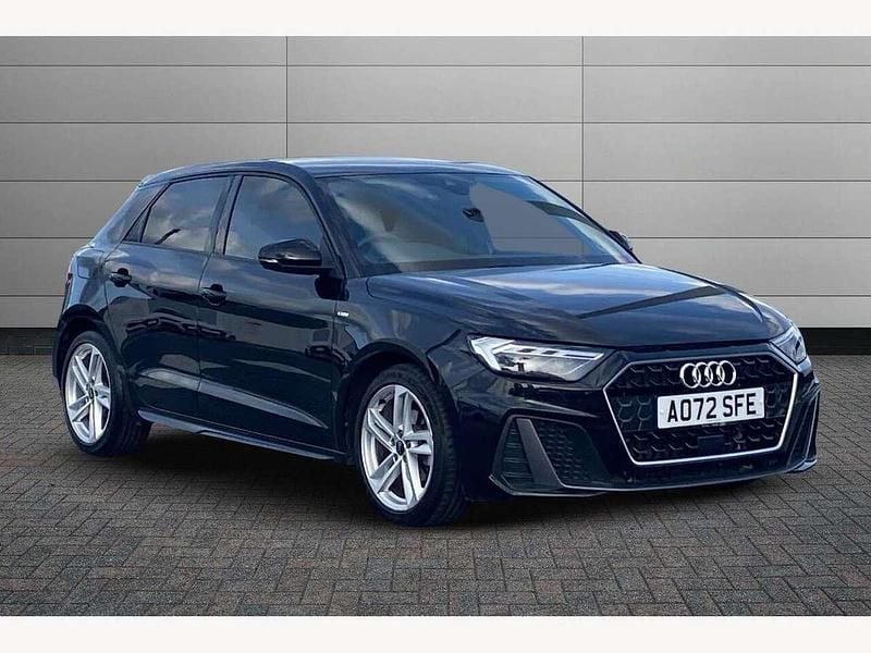 Mythos black Used 2022 Audi A1 S-Line Hatchback | £18,495 (Fair price) - Image 1/4