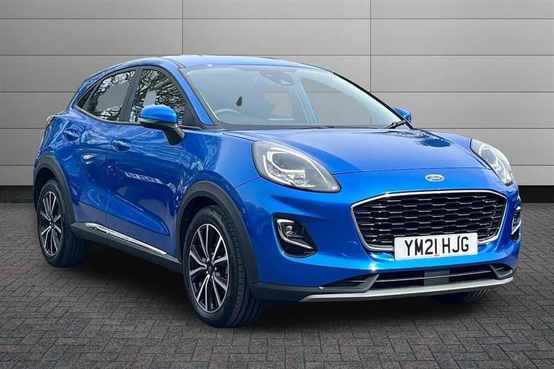 Begagnad Ford Puma Titanium 125 HK (91 kW) 2021 Blå SUV