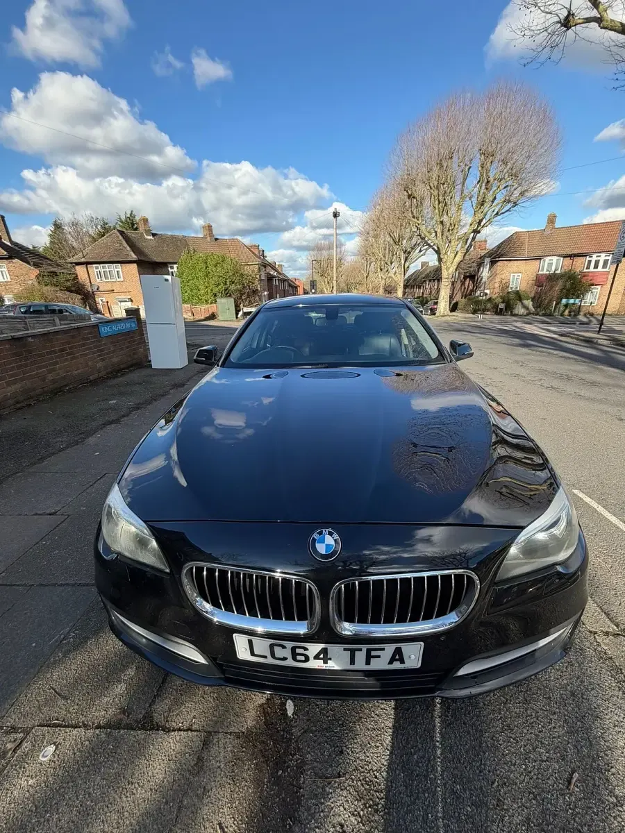 Used BMW 520 2014 Black Sedan