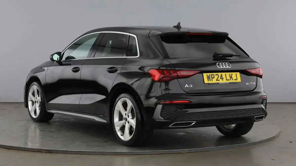 Used Audi A3 Sportback S-Line 110 HP (80 kW) 2024 Mythos black Hatchback