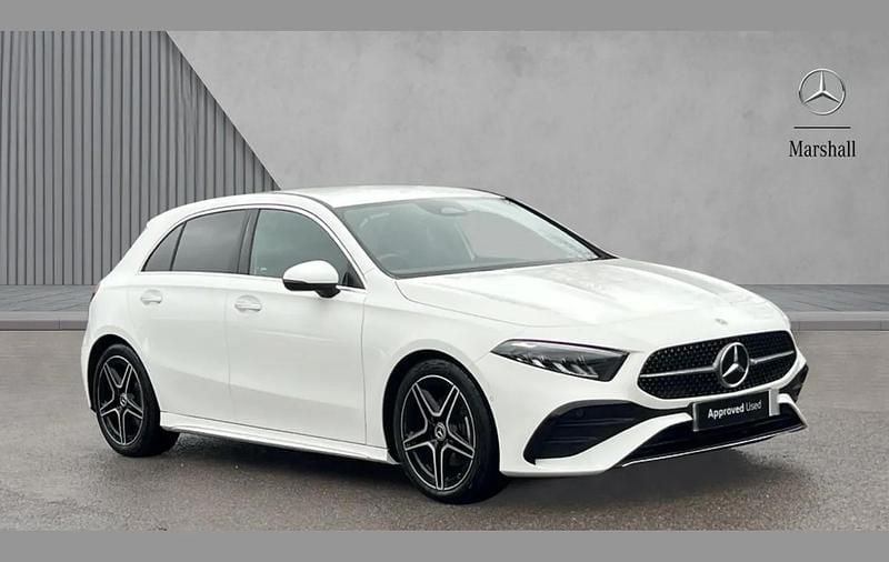 White Used 2025 Mercedes A200 Executive Hatchback | £26,890 (A bit pricey) - Image 1/4