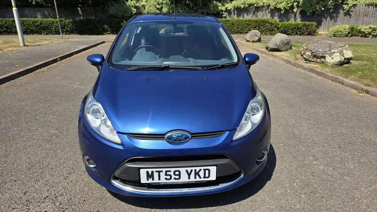 Used Ford Fiesta Zetec 96 HP (70 kW) 2009 Blue Hatchback