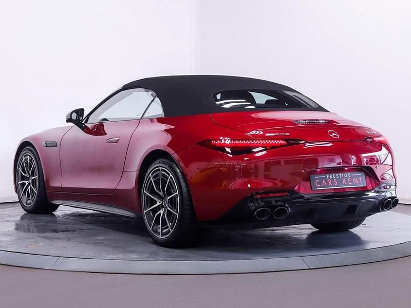 Used Mercedes SL43 AMG Premium 381 HP (280 kW) 2023 Red Cabriolet