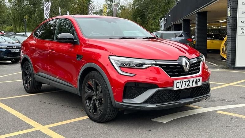 Id metallic flame red Used 2022 Renault Arkana R.S. SUV | £17,502 (Good price) - Image 1/1