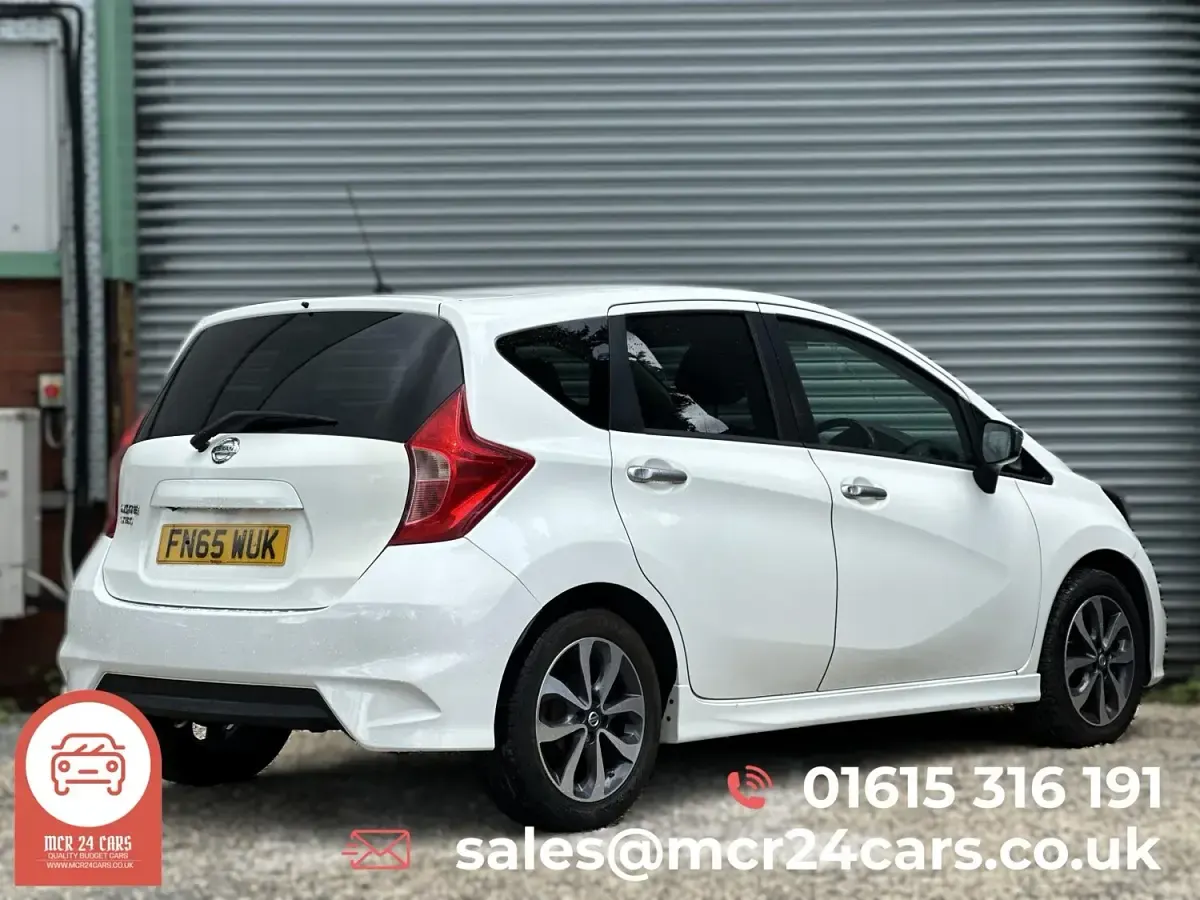 Used Nissan Note N-TEC 80 HP (58 kW) 2015 White Hatchback