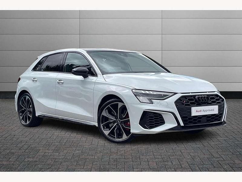 White Used 2022 Audi S3 Advanced Hatchback | £37,990 (Fair price) - Image 1/4