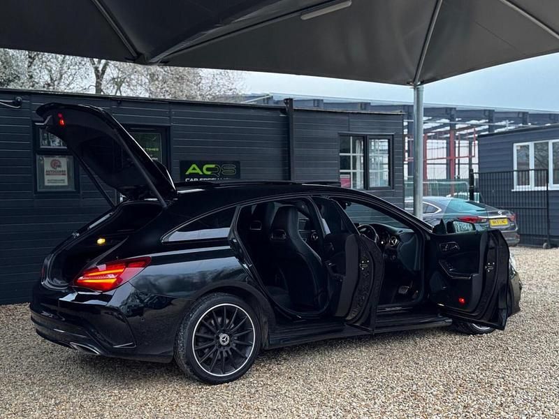 Used Mercedes CLA220 Shooting Brake AMG line 2019 Black Estate
