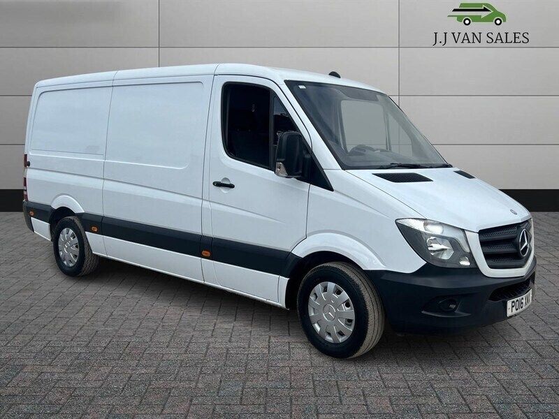 White Used 2016 Mercedes Sprinter Van | £7,995 (Super price) - Image 1/4