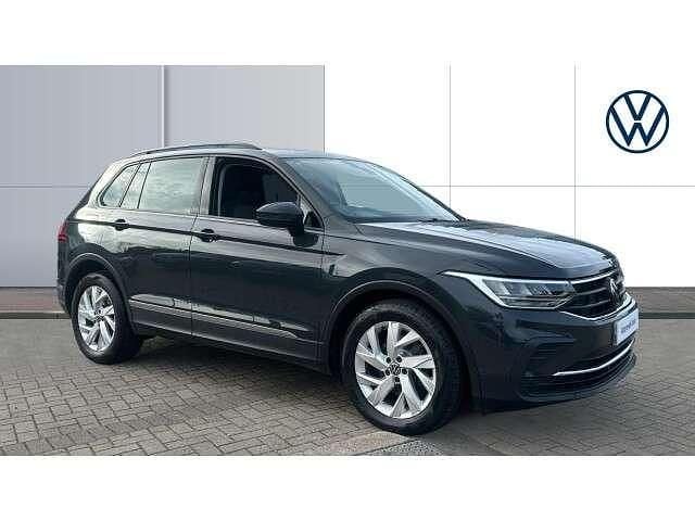 Grey Used 2022 VW Tiguan Life SUV | £18,473 (Good price) - Image 1/4