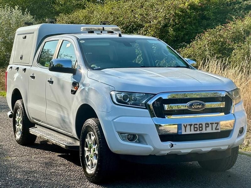 White Used 2018 Ford Ranger XLT Pickup | £11,990 - Image 1/3