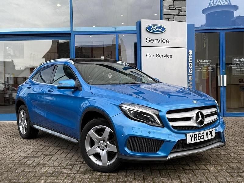 Blue Used 2015 Mercedes GLA220 AMG line SUV | £12,995 (Fair price) - Image 1/4