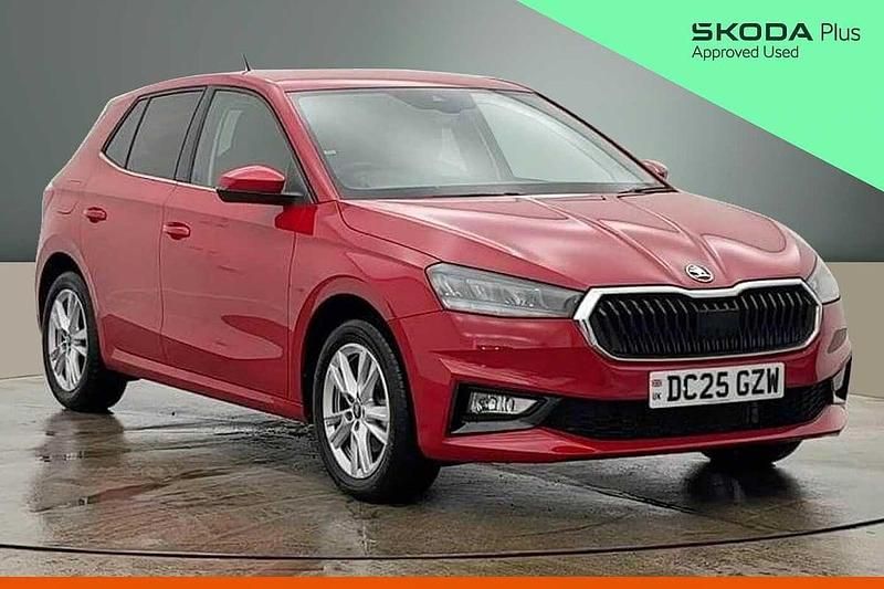 Used Skoda Fabia SE L 113 HP (83 kW) 2025 Red Hatchback