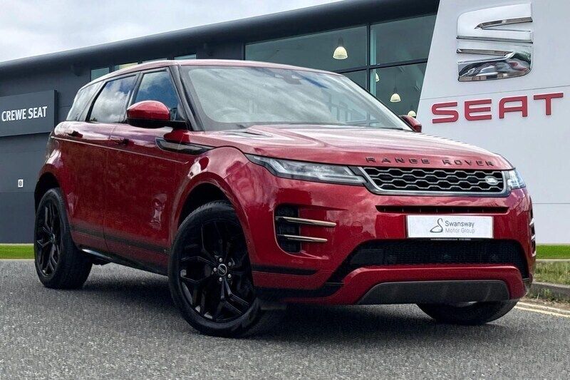 Red Used 2020 Land Rover Range Rover evoque HSE Dynamic SUV | £22,890 (Fair price) - Image 1/4