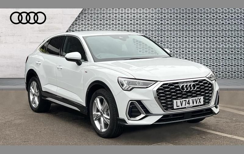 White Used 2024 Audi Q3 S-Line SUV | £33,447 (Fair price) - Image 1/4