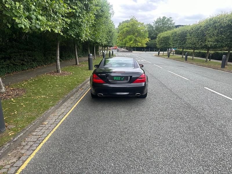 Used Mercedes SL350 2003 Black Cabriolet