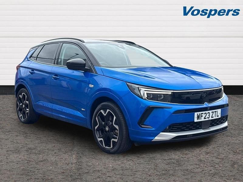 Used Vauxhall Grandland X Ultimate 221 HP (162 kW) 2023 Blue SUV