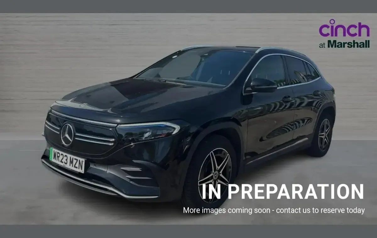 Used Mercedes EQA250+ AMG line 139 kW (190 HP) 2023 Black SUV