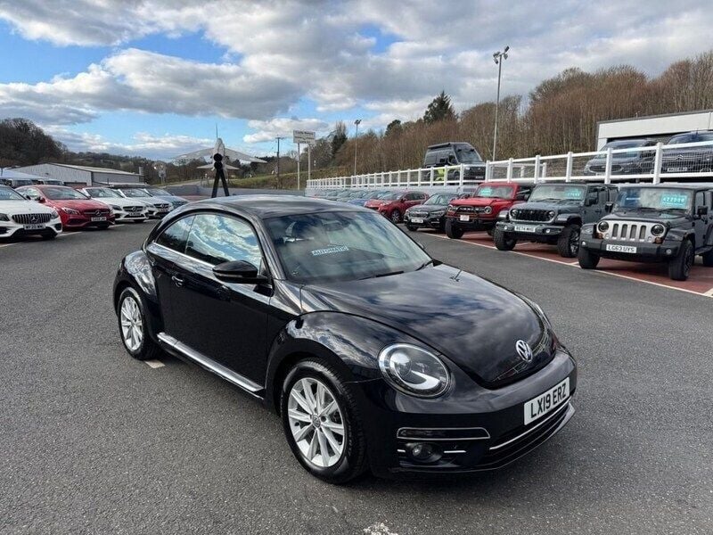 Black Used 2019 VW Beetle Hatchback | £10,750 (Fair price) - Image 1/3
