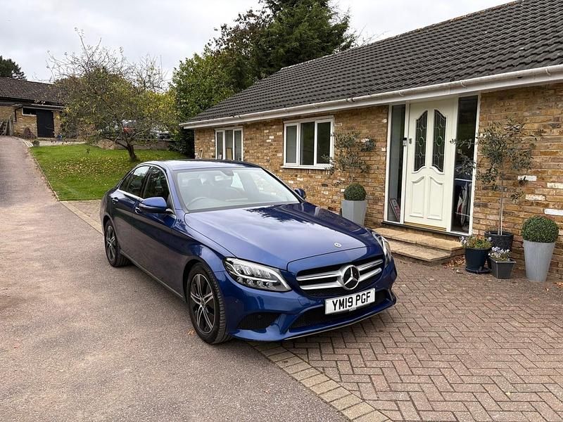 Blue Used 2019 Mercedes C200 Sedan | £13,190 (Super price) - Image 1/4