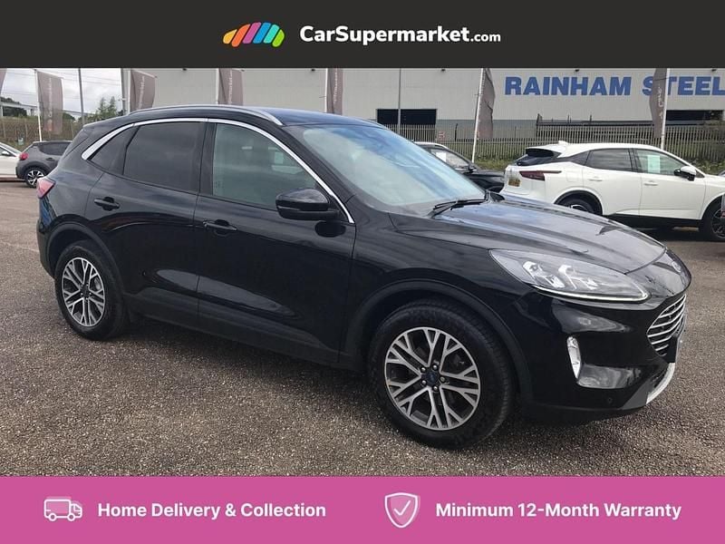 Black Used 2022 Ford Kuga Titanium SUV | £16,697 (Super price) - Image 1/4
