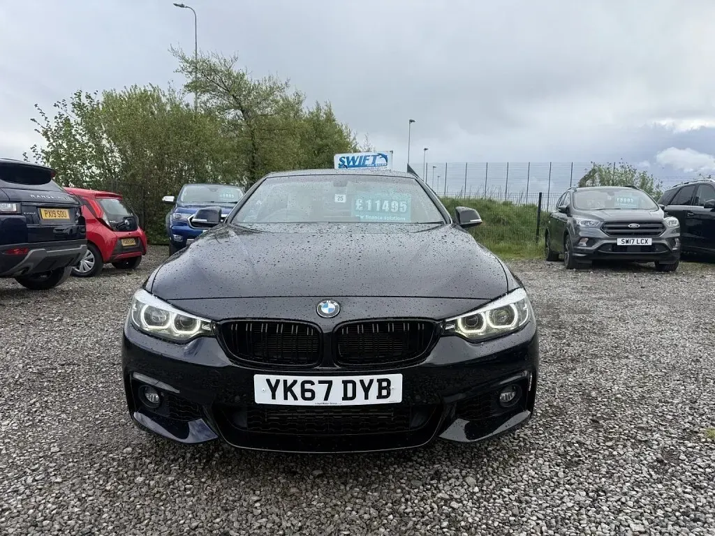 Used BMW 420 Coupé M Sport 190 HP (139 kW) 2017 Black Coupe